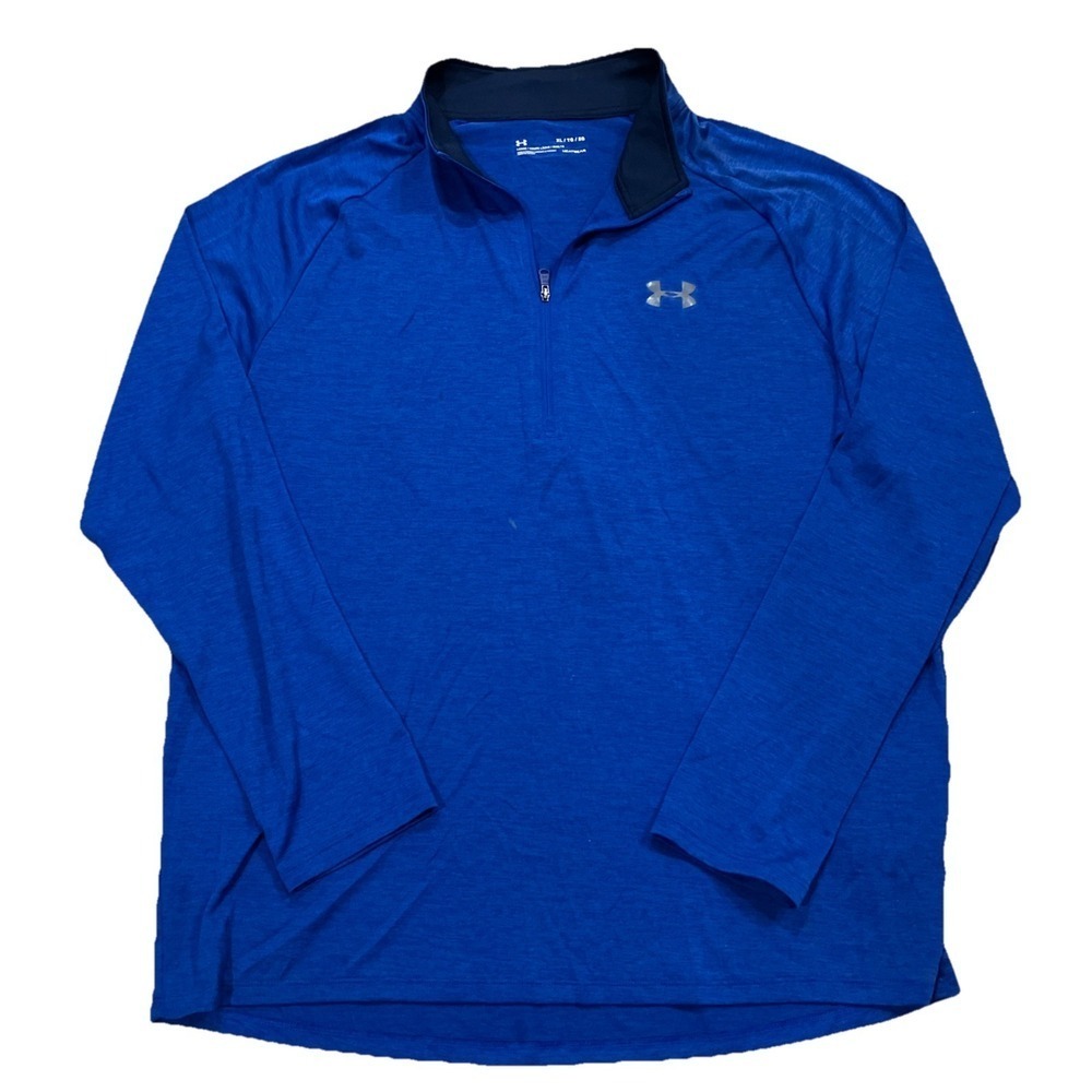 Under Armour Heatgear‎ Pullover Collared XL Blue